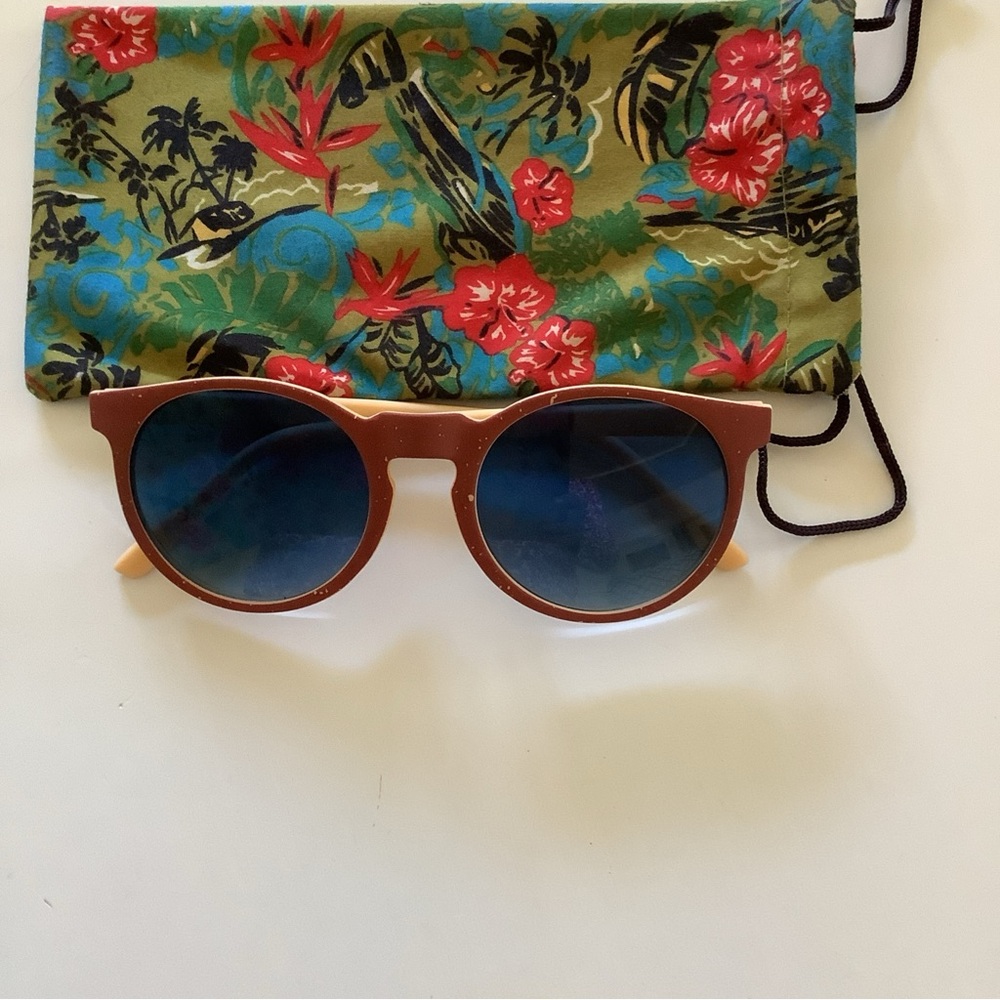Goodr Circle G “Nine Dollar Pour Over” Sunglasses with Blue Lenses
